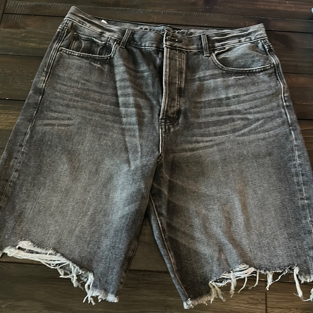 American Eagle, size 14, charcoal grey